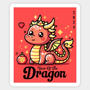 Year Of The Dragon 2024 Sticker